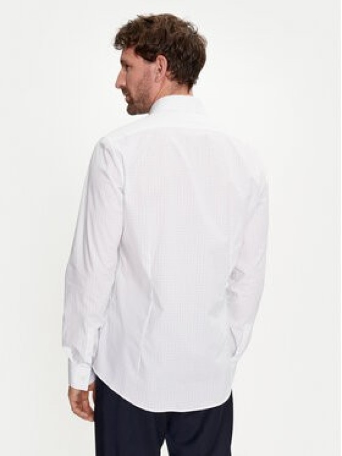 Calvin Klein Koszula K10K113163 Biały Slim Fit