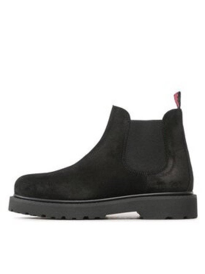 Tommy Jeans Sztyblety Tommy Jeans Suede Boot EM0EM01205 Czarny