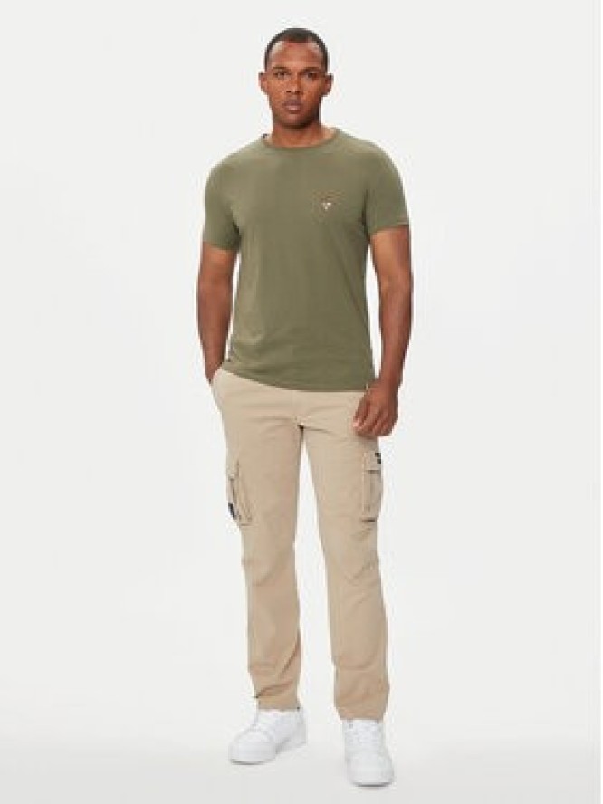 Aeronautica Militare T-Shirt AM1UTI001 Khaki Regular Fit