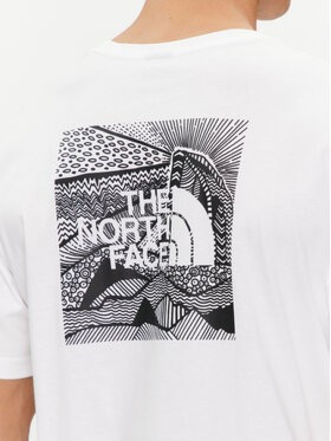 The North Face T-Shirt Redbox NF0A87NV Biały Regular Fit