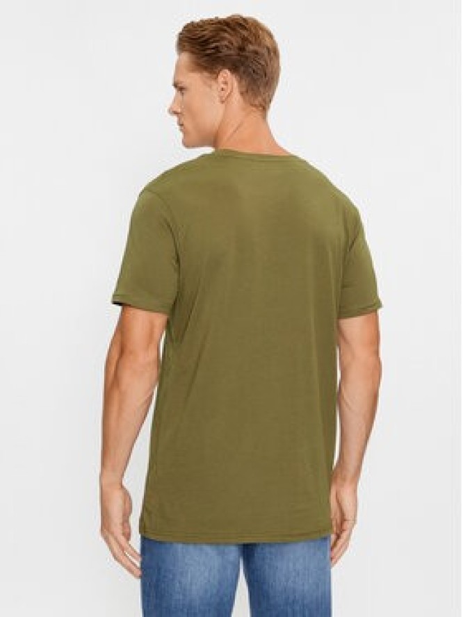 Tommy Hilfiger T-Shirt UM0UM02916 Zielony Regular Fit