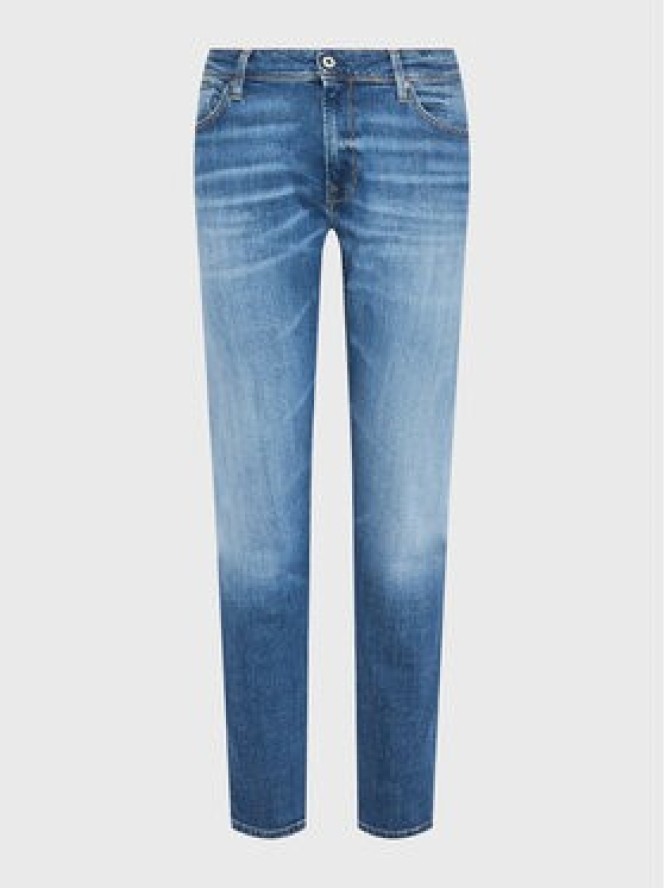 Pepe Jeans Jeansy Finsbury PM206321 Granatowy Skinny Fit