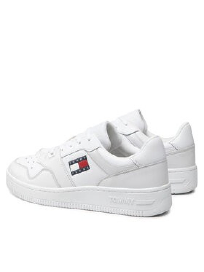 Tommy Jeans Sneakersy Retro Basket EM0EM00955 Biały