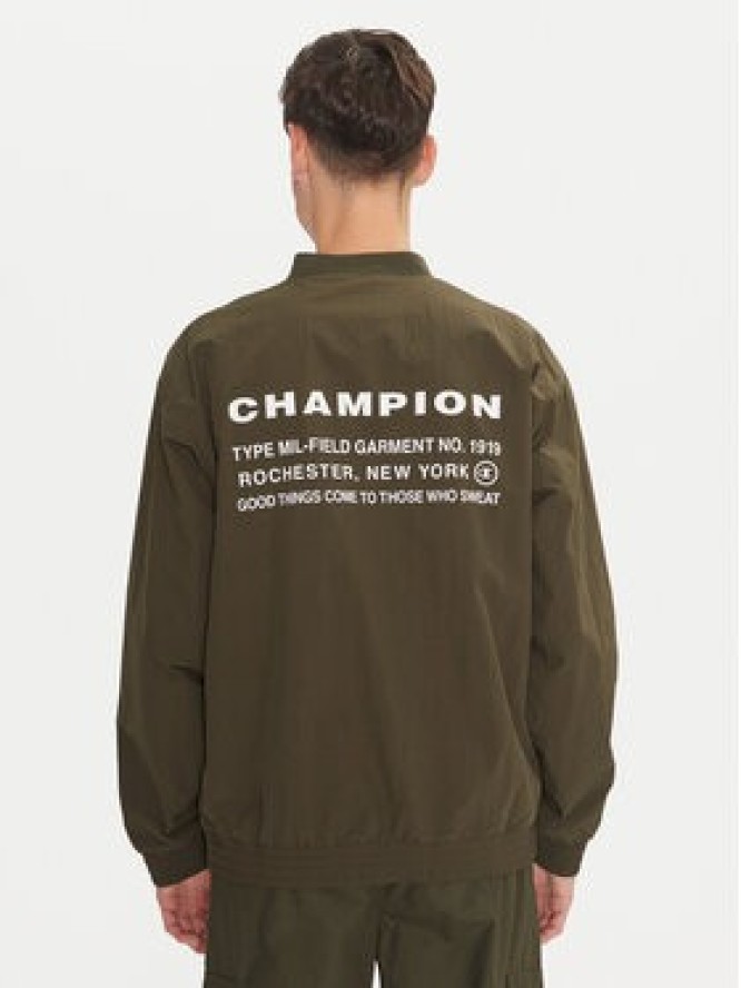 Champion Bluza 220416 Zielony Loose Fit