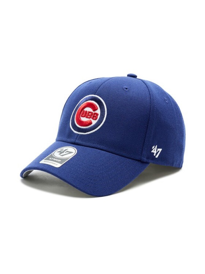 47 Brand Czapka z daszkiem MLB Chicago Cubs '47 MVP B-MVP05WBV-DLB Niebieski