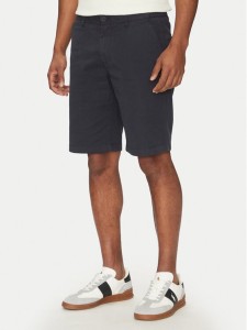 Marc O'Polo Szorty materiałowe M23 0384 15000 Granatowy Regular Fit