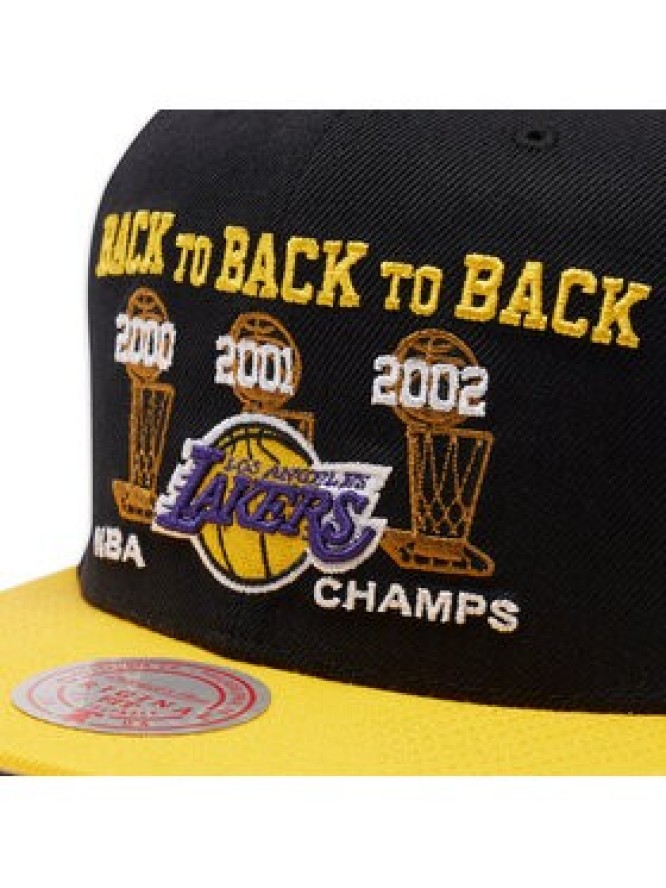 Mitchell & Ness Czapka z daszkiem NBA Lakers Champs HHSS4196 Czarny