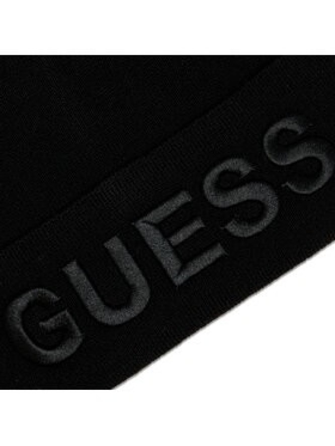 Guess Czapka Maxi Logo Headwear AM5027 POL01 Czarny