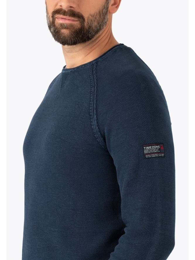 Timezone Sweter w kolorze granatowym rozmiar: XL