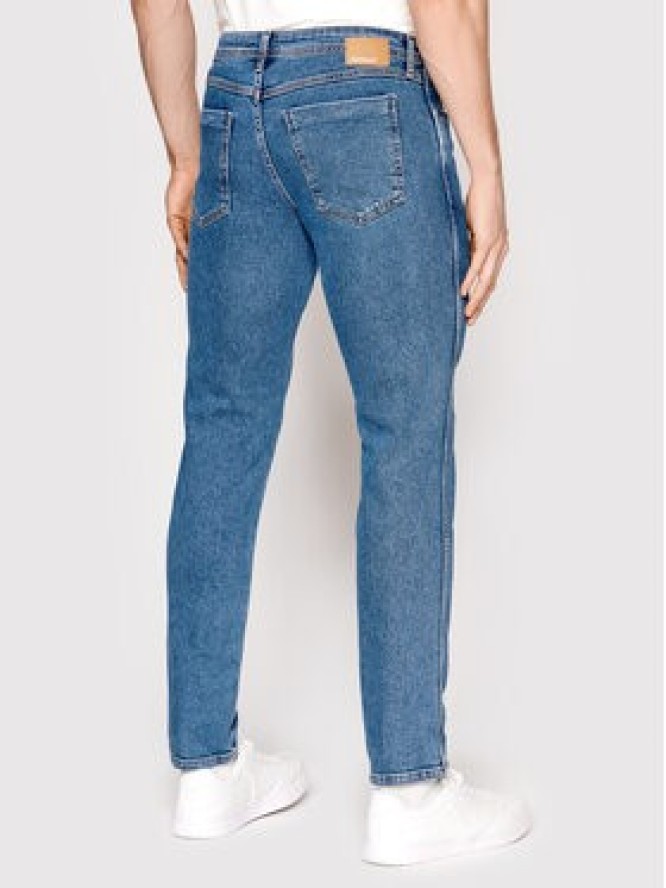 Americanos Jeansy Austin Niebieski Slim Leg