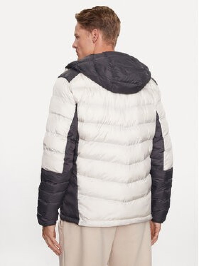 Columbia Kurtka puchowa Labyrinth Loop™ Hooded Jacket Écru Regular Fit