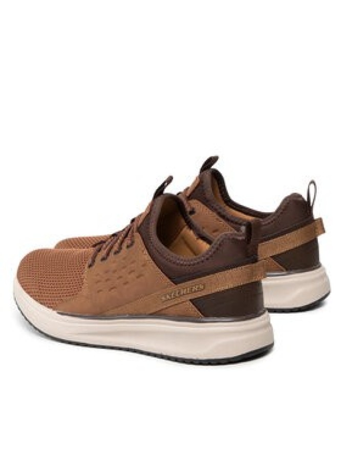 Skechers Sneakersy Crowder 210242/TAN Brązowy