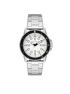 Armani Exchange Zegarek Leonardo AX1853 Srebrny