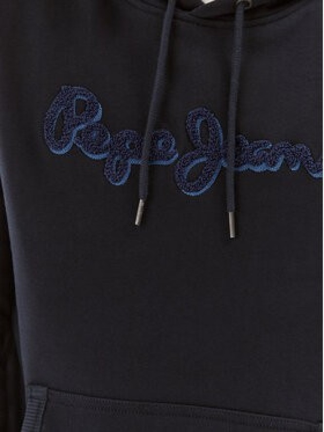 Pepe Jeans Bluza Ryan Hoodie PM582328 Granatowy Regular Fit