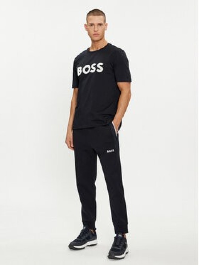 Boss Spodnie dresowe Hadiko 1 50510346 Granatowy Regular Fit