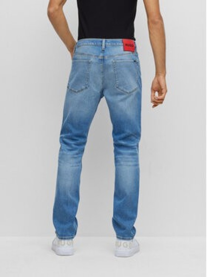 Hugo Jeansy 50489839 Zielony Slim Fit