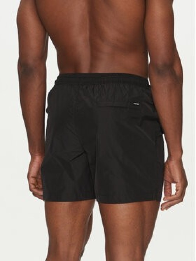 Calvin Klein Swimwear Szorty kąpielowe KM0KM01111 Czarny Regular Fit
