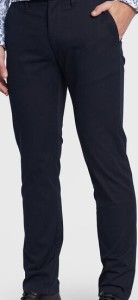 Tommy Hilfiger Chinosy Core Denton MW0MW28884 Granatowy Straight Fit