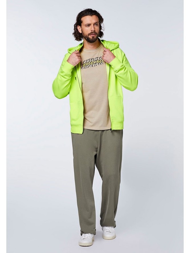 Chiemsee Spodnie dresowe "Agius" w kolorze khaki rozmiar: XL