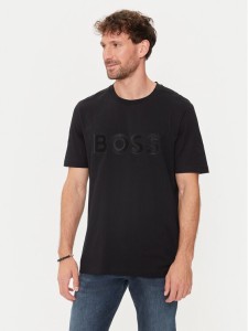 Boss T-Shirt Tee 1 50512866 Czarny Regular Fit