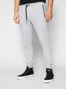 Jack&Jones Spodnie dresowe Will Air Sweat Noos 12184970 Szary Regular Fit