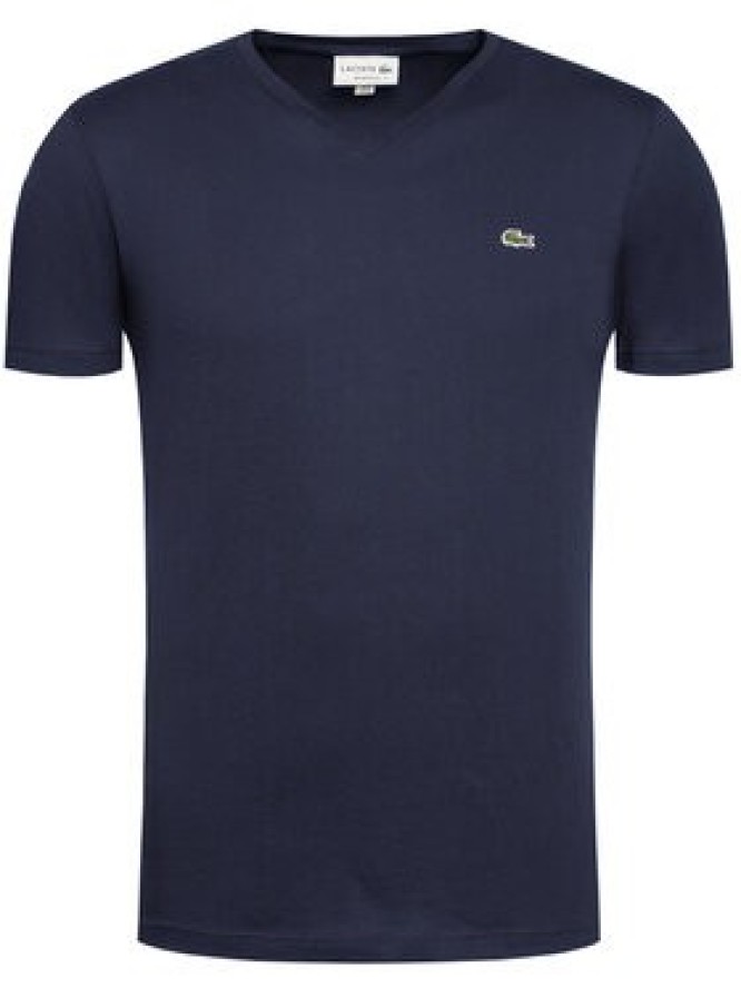 Lacoste T-Shirt TH2036 Granatowy Regular Fit