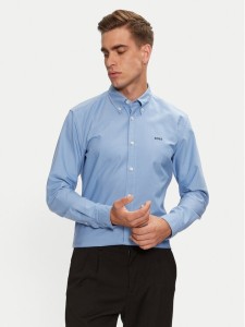 Boss Koszula H-Roan 50521996 Błękitny Slim Fit