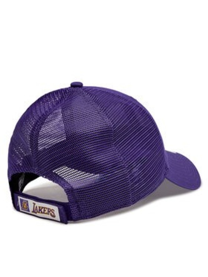 New Era Czapka z daszkiem Home Field 940 Trucker Lakers 60435269 Fioletowy