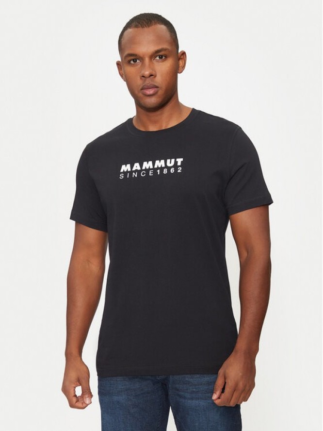 Mammut T-Shirt Core 1017-04024 Czarny Regular Fit