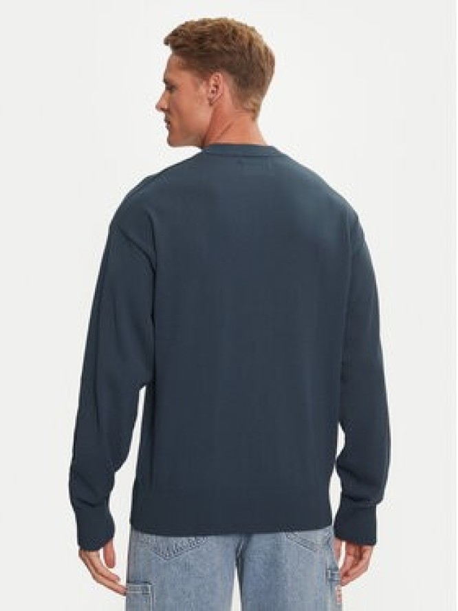 Jack&Jones Sweter Collective 12251556 Granatowy Relaxed Fit