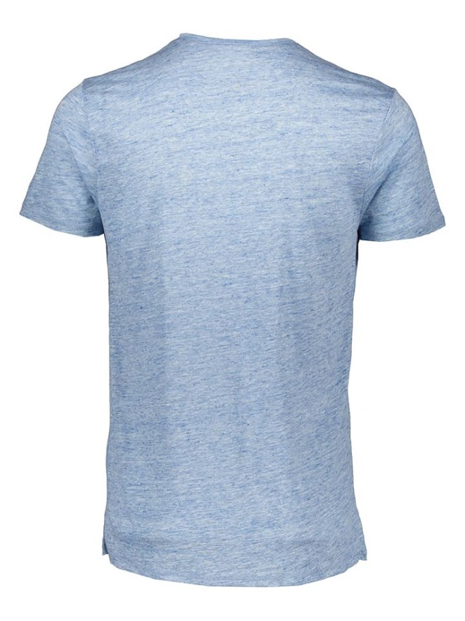 Herrlicher Lniana koszulka w kolorze błękitnym rozmiar: S
