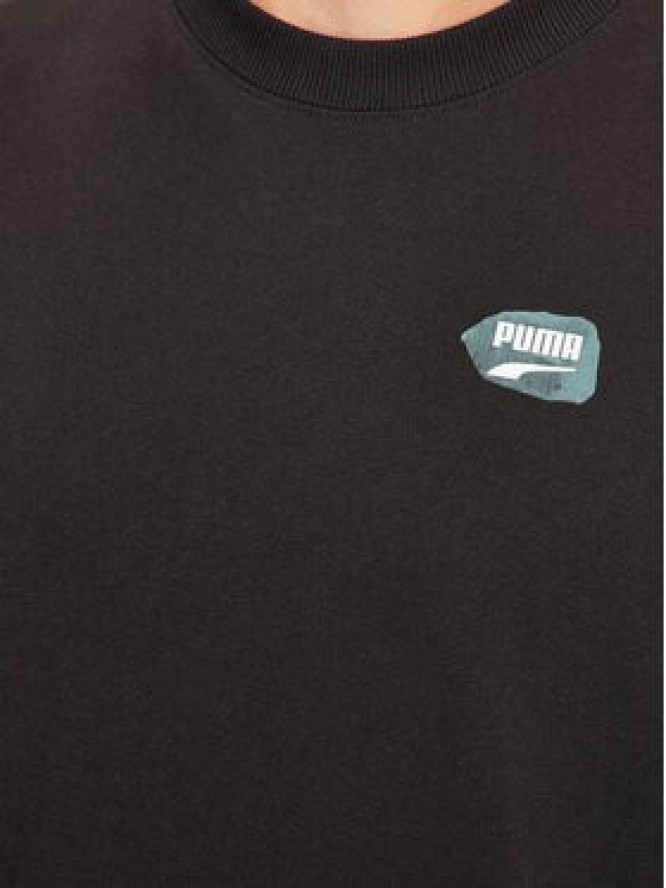 Puma T-Shirt Downtown Graphic 621269 Czarny Regular Fit