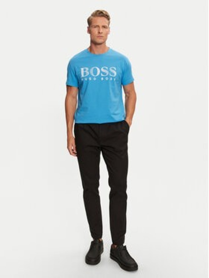 Boss T-Shirt RN 50407774 Niebieski Relaxed Fit