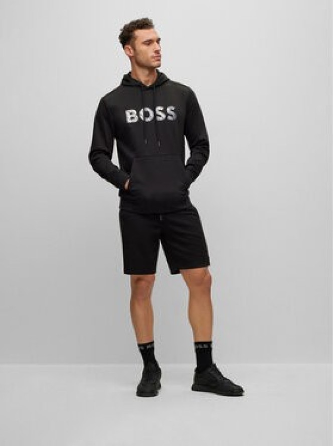 Boss Bluza Soody Mirror 50486853 Czarny Regular Fit