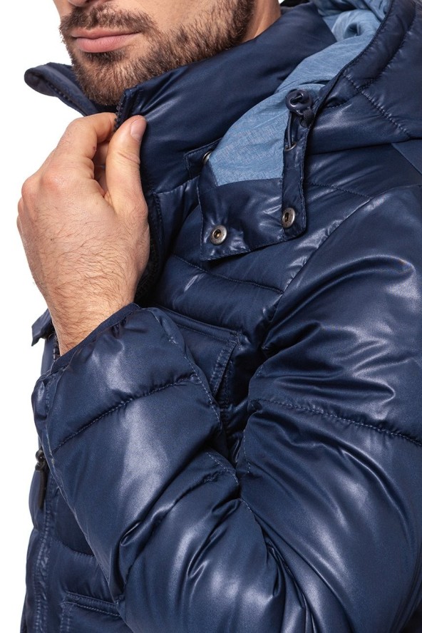 KURTKA ZIMOWA LEE LOCO PUFFER NAVY L87NWS35