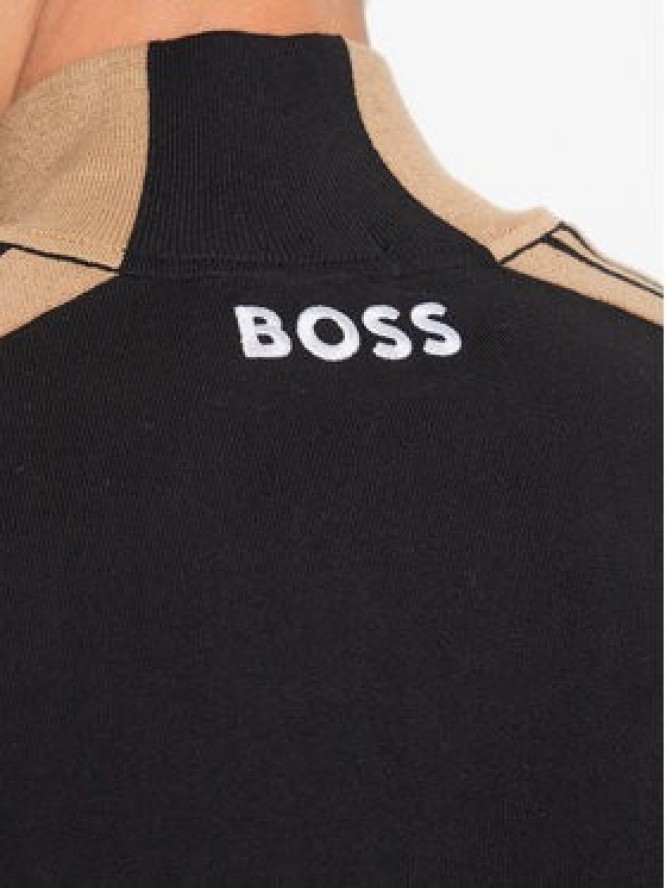 Boss Sweter 50493769 Czarny Regular Fit