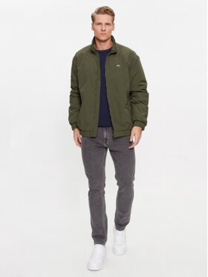 Tommy Jeans Kurtka bomber Essential DM0DM17238 Zielony Relaxed Fit