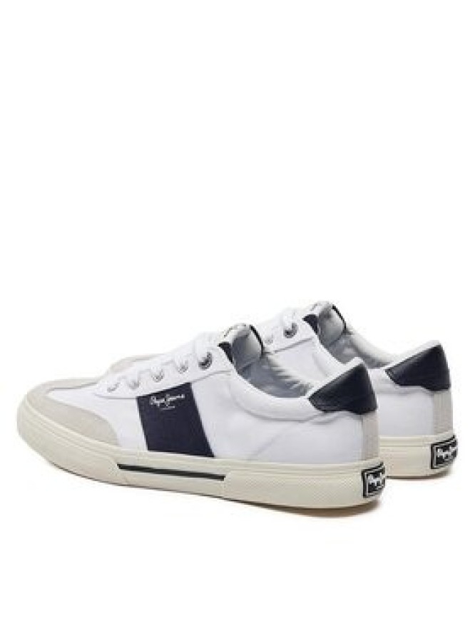 Pepe Jeans Sneakersy Kenton Strap M PMS31042 Biały