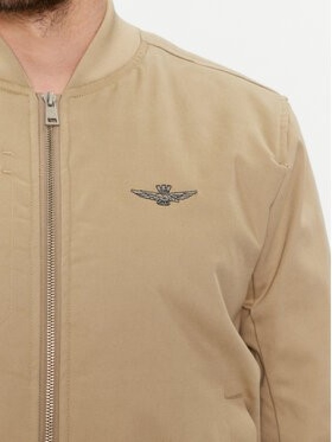 Aeronautica Militare Kurtka bomber 241AB2139CT3247 Beżowy Regular Fit