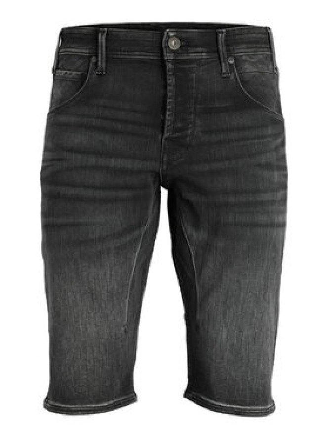 Jack&Jones Szorty jeansowe Scale 12223991 Czarny Regular Fit