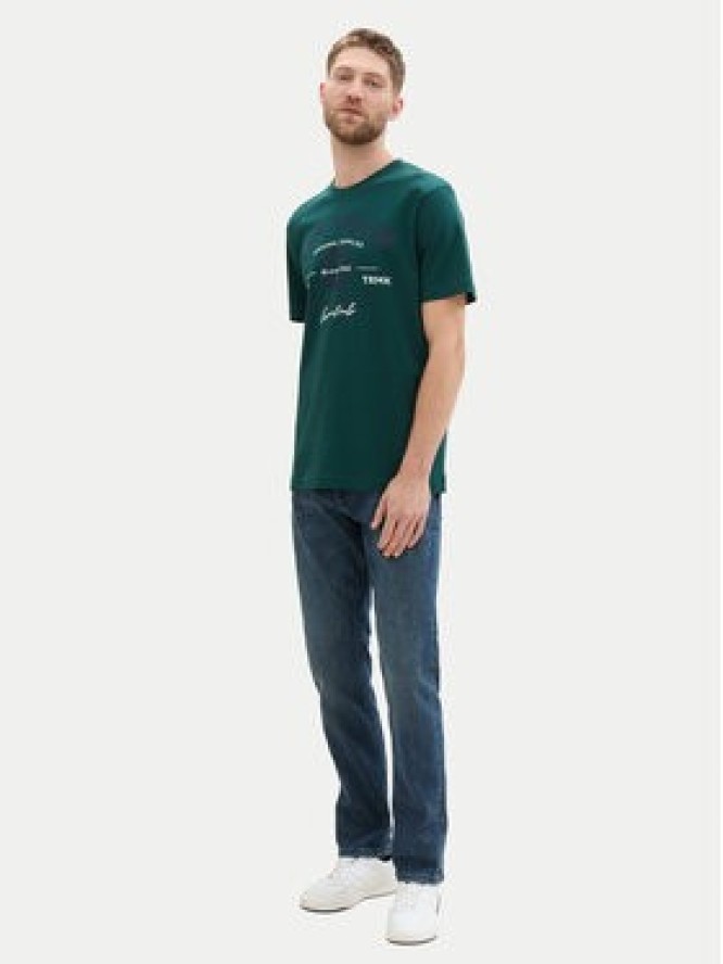 Tom Tailor T-Shirt 1037735 Zielony Regular Fit
