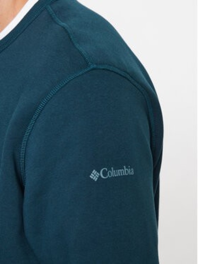 Columbia Bluza M Logo Fleece Crew Niebieski Regular Fit