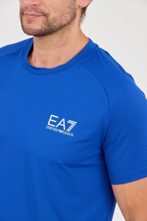 EA7 Niebieski t-shirt Ventus 7