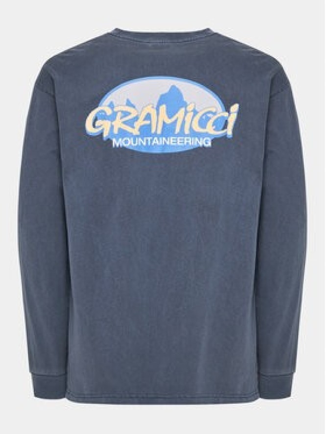 Gramicci Longsleeve G3SU-T053 Granatowy Casual Fit