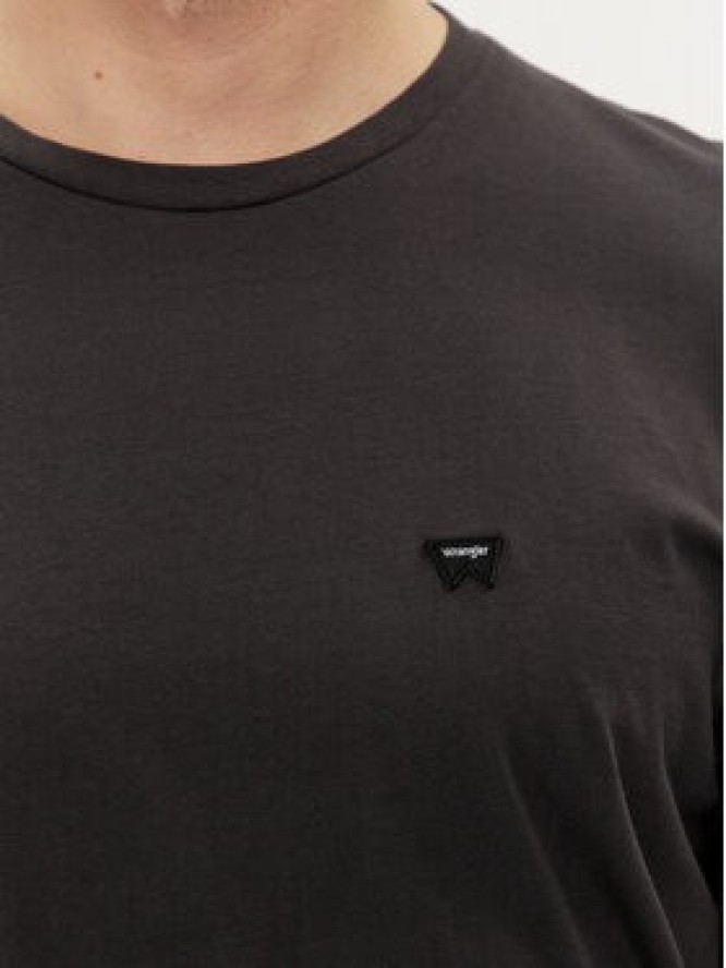 Wrangler T-Shirt 112351320 Czarny Regular Fit