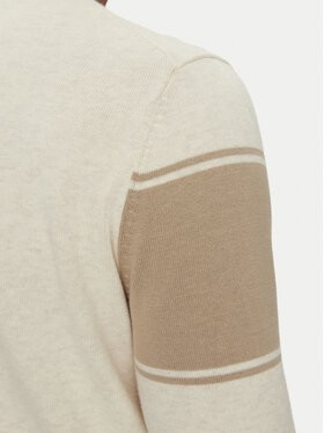 Guess Sweter M5GR05 Z3MI1 Beżowy Regular Fit