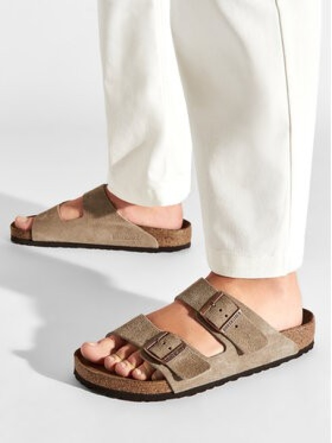 Birkenstock Klapki Arizona Bs 0951301 Szary