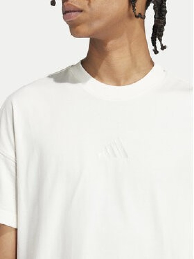 adidas T-Shirt ALL SZN IV5217 Biały Loose Fit