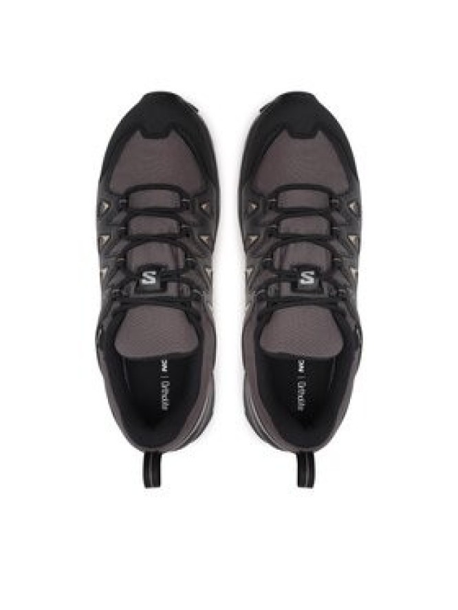 Salomon Sneakersy X Braze GORE-TEX L47180500 Szary