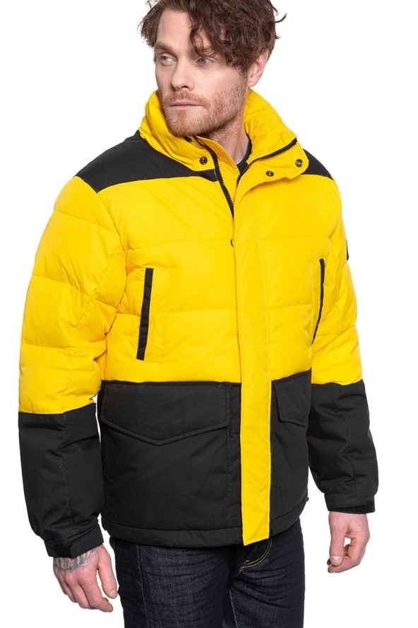 LEE MID PUFFER JACKET LEMON ZEST L87YUNMM